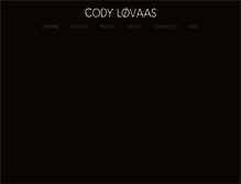 Tablet Screenshot of codylovaas.com